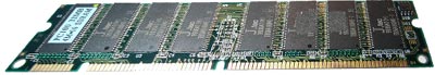 Une barrette de mémoire SDRAM