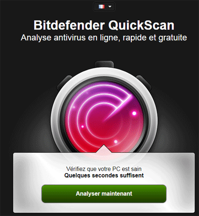 Accueil de l'antivirus gratuit
