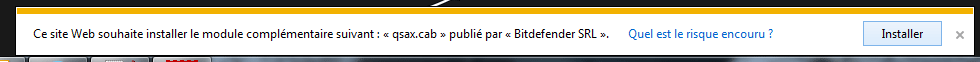 Sécurité des plugins complémentaires