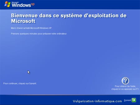 Configuration des utilisateurs - Windows XP