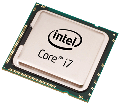 Un processeur Intel Core I7