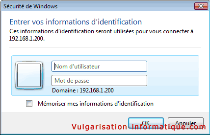 bureau à distance - identification