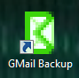 Icône gmail backup