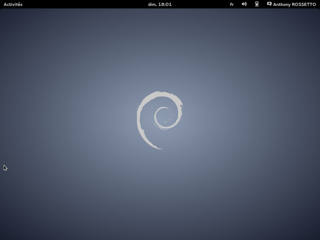 Bureau Debian 7 Wheezy