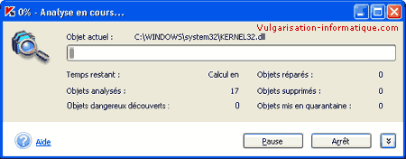 Analyse antivirus