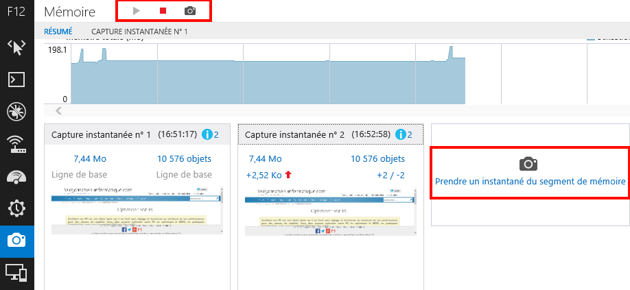 Diagnostic mémoire