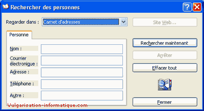 CmonSite : ajouter un carnet d'adresse