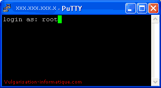 authentification - putty