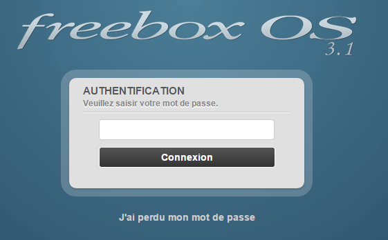 Connexion à la Freebox