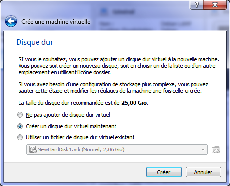 Disque dur virtuel