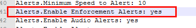 Alerts.Enable Enforcement Alerts