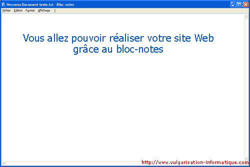 Le bloc-notes, parfait pour réaliser son site !