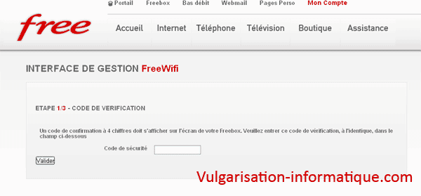 Accueil freewifi