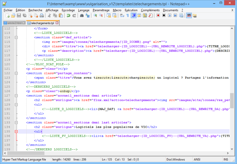 Télécharger Notepad++